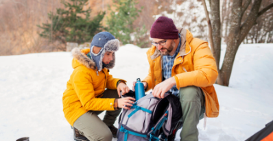 Initiation au camping d'hiver