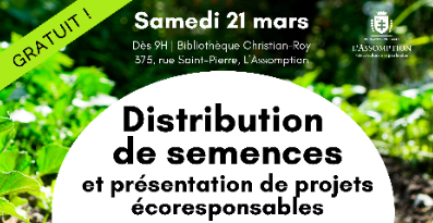 Lancement bibliothèque de semences