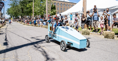 Course de boîtes à savon