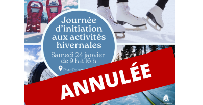ANNULÉE - Journée d'initiation aux activités hivernales 2026
