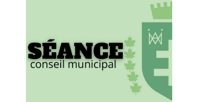 Séance ordinaire du conseil municipal