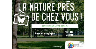 La nature près de chez vous | Espace pour la vie