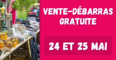 Vente-débarras gratuite