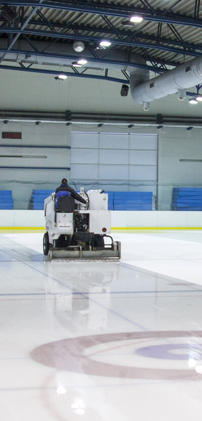 Patin libre à l'aréna